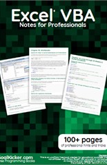 Excel VBA Notes for Professionals