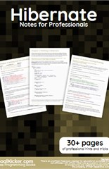 Hibernate Notes For Professionals