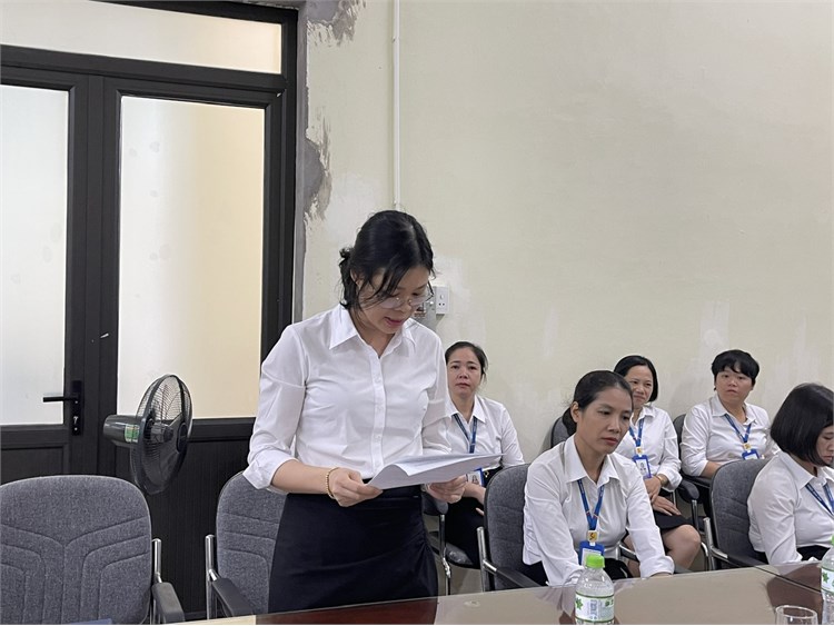 Hội nghị Viên chức, người lao động năm 2025 của Trung tâm Thông tin – Thư viện: Đổi mới tư duy, nâng cao chất lượng, khẳng định vai trò trung tâm tri thức