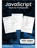 JavaScript Notes for Professionals