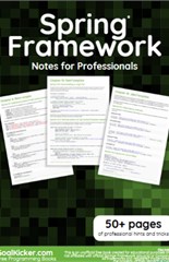 Spring Framework Notes for Professionals