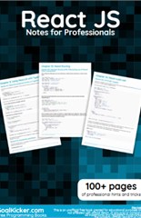 React JS Notes for Professionals