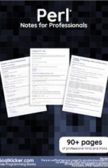 Perl® Notes for Professionals book