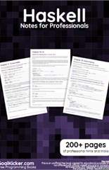 Haskell Notes for Professionals