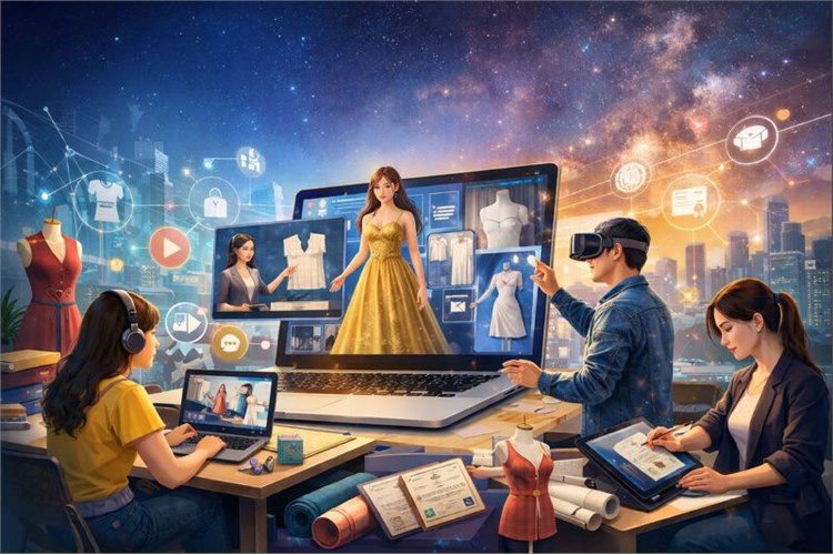 Mở rộng không gian học tập số cho sinh viên ngành May - Thiết kế thời trang