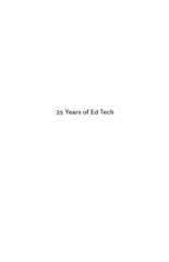 25 Years of Ed Tech