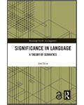 Significance in Language: A Theory of Semantics