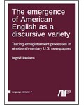 The emergence of American English as a discursive variety
