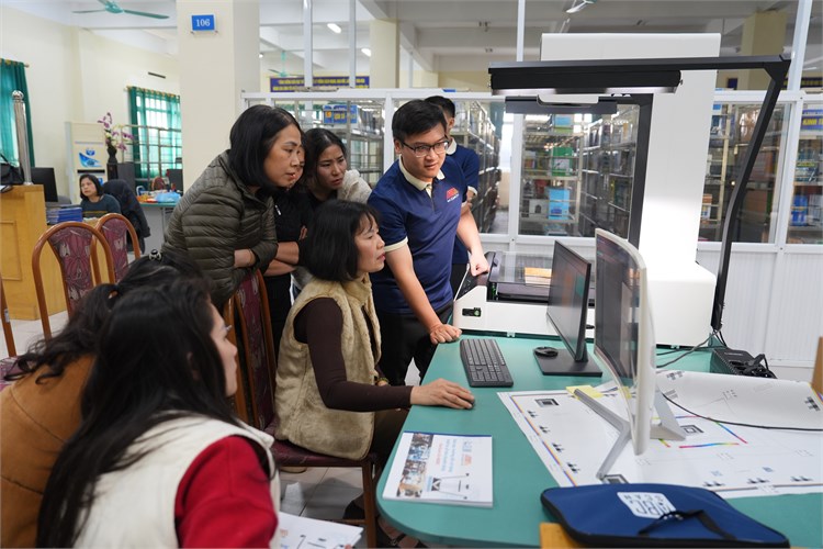 Đầu tư trang thiết bị hiện đại – Thư viện Đại học Công nghiệp Hà Nội đáp ứng yêu cầu chuyển đổi số trong giáo dục đại học