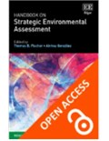 Handbook on Strategic Environmental Assessment: Research Handbooks on Impact Assessment series