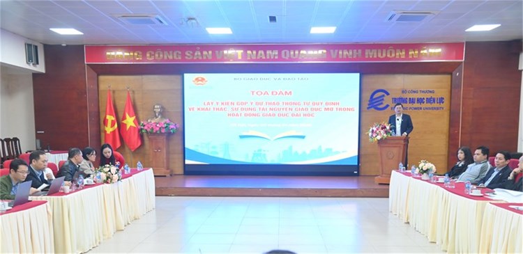 Đại học Công nghiệp Hà Nội tham gia góp ý dự thảo Thông tư về khai thác, sử dụng tài nguyên giáo dục mở trong giáo dục đại học