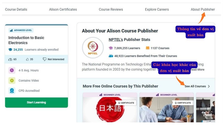 [Alison] Khóa học “Introduction to Basic Electronics”: Free online course on the principles of electronics and some of the theorems guiding the design of electrical circuits”