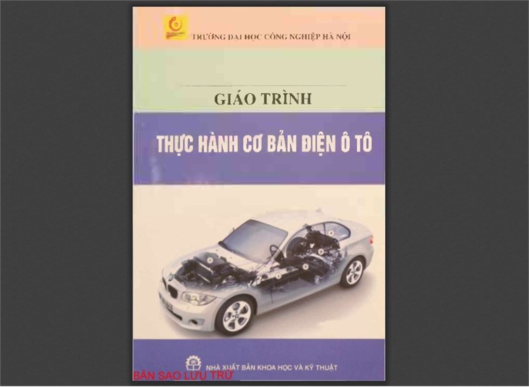 [Đọc sách cùng bạn] Giáo trình Thực hành cơ bản điện ô tô