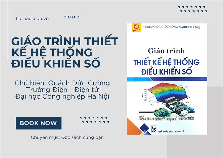 [Đọc sách cùng bạn] Giáo trình Thiết kế hệ thống điều khiển số