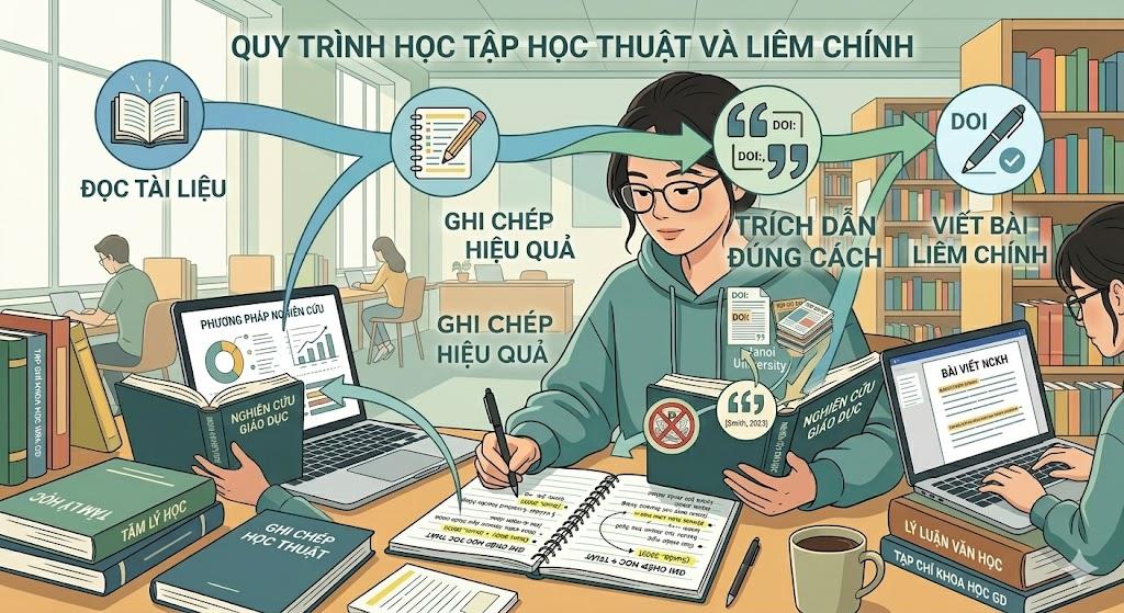 [GÓC TƯ VẤN] Kỹ năng ghi chép và trích dẫn trong học tập đại học