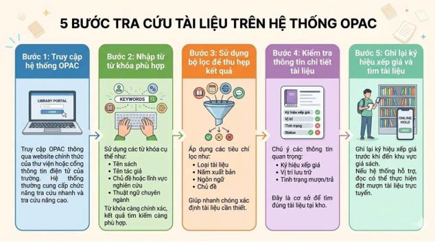 [GÓC TƯ VẤN] Tối ưu tìm kiếm tài liệu với OPAC và Chatbot thư viện 📚
