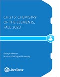 CH 215: Chemistry of the Elements, Fall 2023