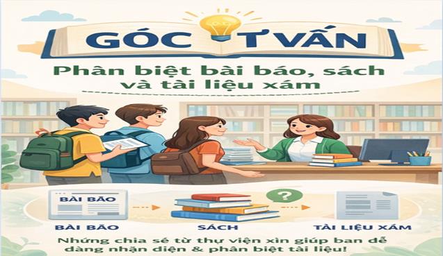 [Góc tư vấn] Một số tình huống thường gặp của bạn đọc khi phân biệt bài báo, sách, tài liệu xám