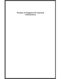 Principles of Management for Leadership Communication