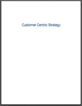 Customer Centric Strategy, 1st Edition