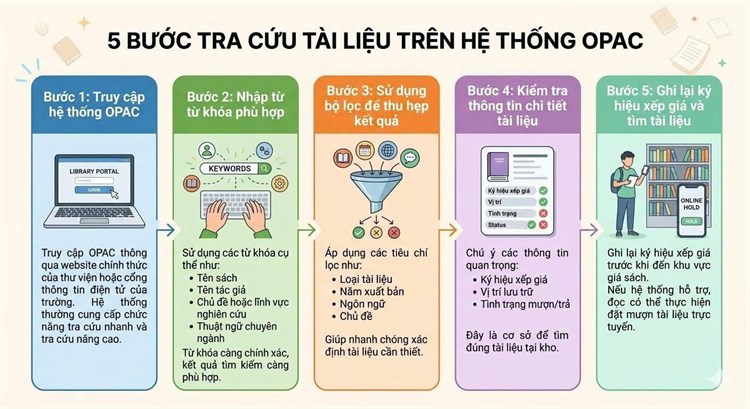 [GÓC TƯ VẤN] Tối ưu tìm kiếm tài liệu với OPAC và Chatbot thư viện 📚