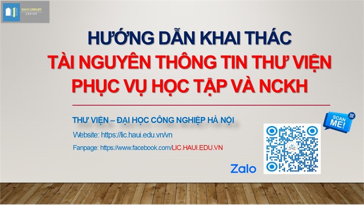 Hướng dẫn học viên cao học khai thác tài nguyên thông tin thư viện: Nâng cao năng lực nghiên cứu trong kỷ nguyên số