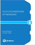 CH275 Foundations of Inorganic
