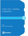 EWC: CHEM 1030 - General Chemistry II (Budhi)