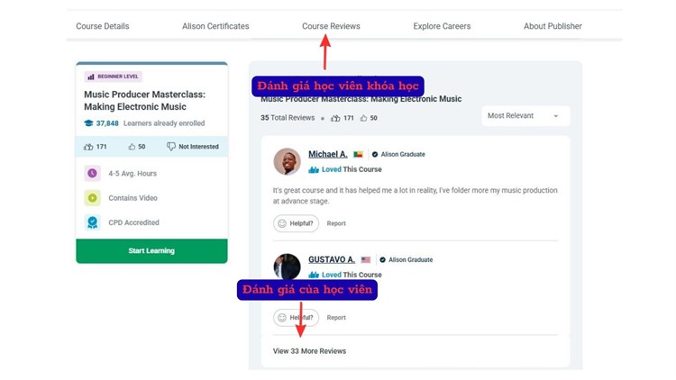 [Alison] Khóa học “Music Producer Masterclass: Making Electronic Music` - “Khóa học chuyên sâu về sản xuất âm nhạc: Sáng tác nhạc điện tử`