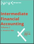 Intermediate Financial Accounting - 2021-A Volume 2