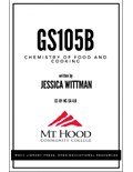 Chemistry of Food and Cooking: GS105B
