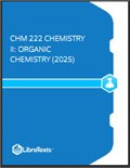 CHM 222 Chemistry II: Organic Chemistry (2025)