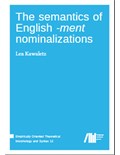 The semantics of English -ment nominalizations