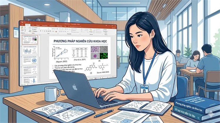 [Góc tư vấn]: Cách trích dẫn nguồn trong Poster và Slide học thuật