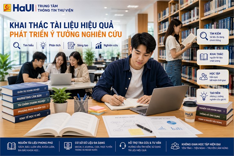 [GÓC TƯ VẤN] 5 CÁCH TÌM Ý TƯỞNG NGHIÊN CỨU TỪ TÀI LIỆU THƯ VIỆN