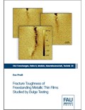 Fracture Toughness of Freestanding Metallic Thin Films Studied by Bulge Testing