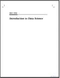 Introduction to Data Science Data Analysis and Prediction Algorithms with R