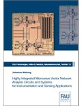 Highly Integrated Microwave Vector Network Analysis Circuits and Systems for Instrumentation and Sensing Applications