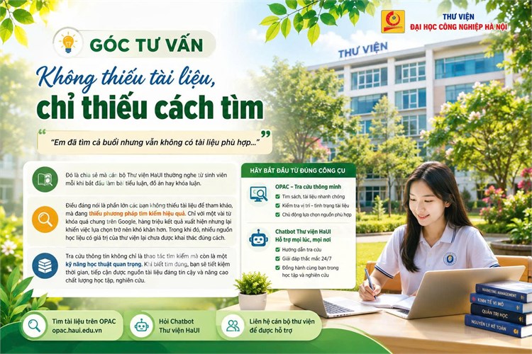 GÓC TƯ VẤN: Không thiếu tài liệu, chỉ thiếu cách tìm