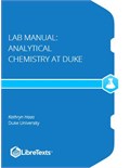 Lab Manual: Analytical Chemistry at Duke