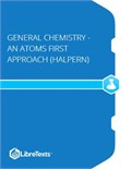General Chemistry - An Atoms First Approach (Halpern)