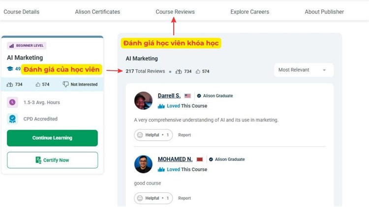 [Alison] Khóa học mở: AI Marketing