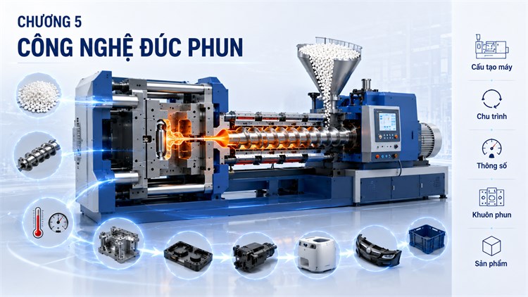 Đọc sách cùng bạn: Giáo trình Gia công chất dẻo