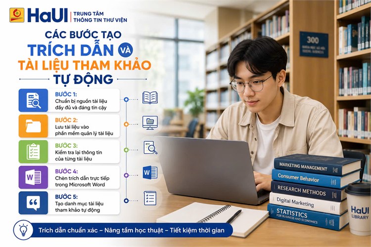 [Góc tư vấn] Đừng để tài liệu tham khảo làm bạn mất hàng giờ trước khi nộp bài.