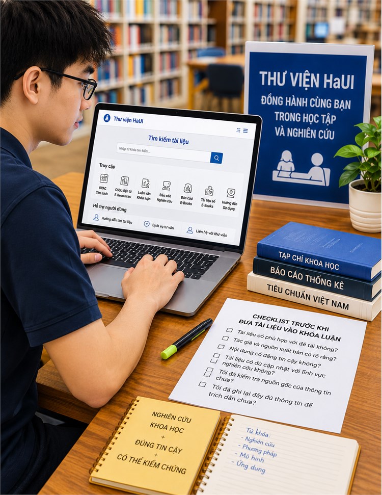 [Góc tư vấn] Làm khóa luận: Chọn nguồn tài liệu thế nào cho đúng?
