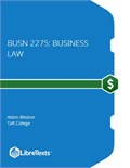 BUSN 2275: Business Law