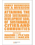 Attaining the 2030 Sustainable Development Goal of Sustainable Cities and Communities