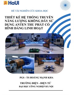 Thiết kế hệ thống truyền năng lượng không dây sử dụng anten thu phát có hình dáng linh hoạt