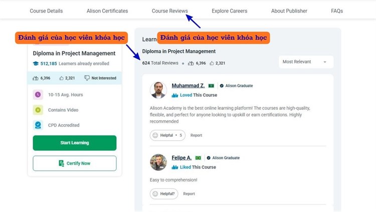 [Alison] Khóa học mở `Diploma in Project Management - Khóa học Quản lý dự án`