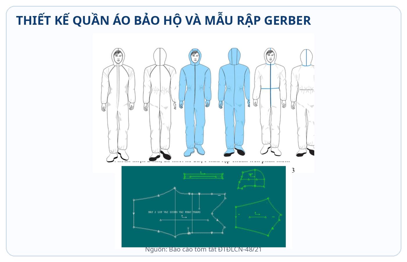 Thiết kế quần áo bảo hộ và mẫu rập Gerber